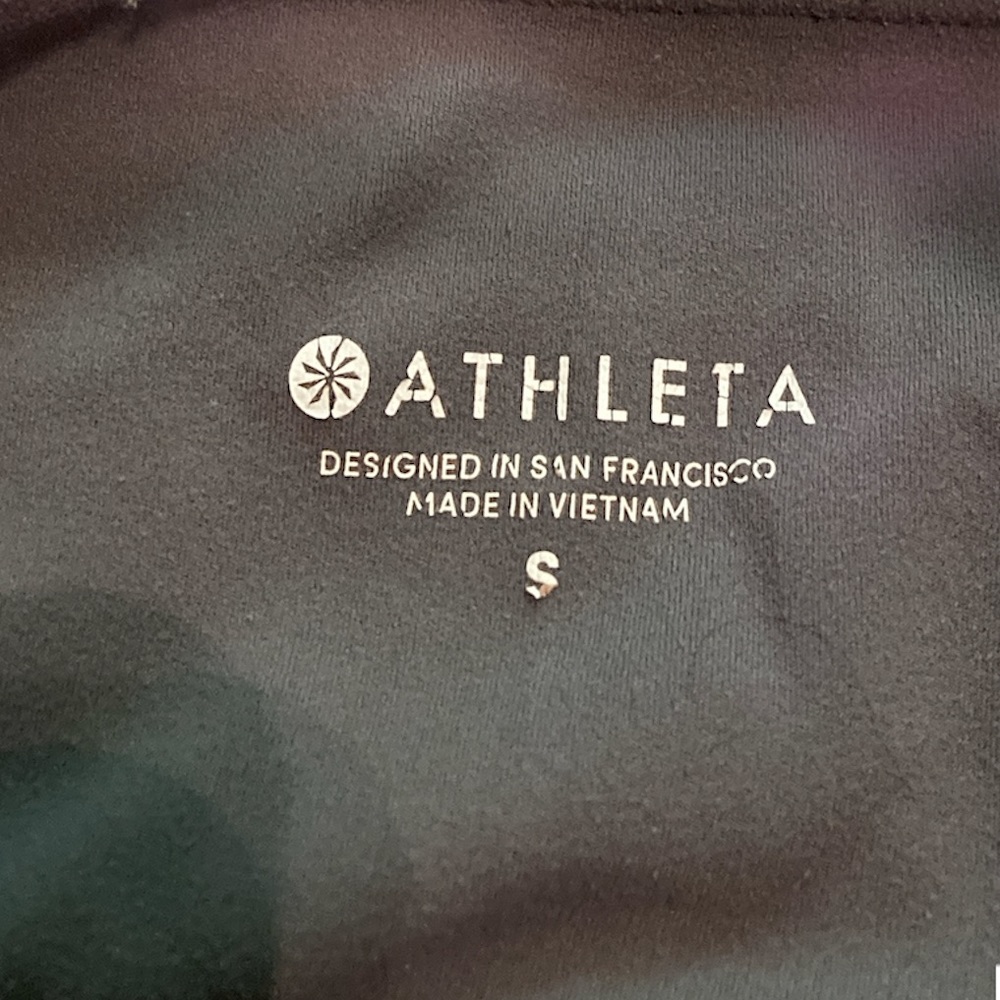 Athleta salutation 7/8 powervita leggings size Small - Picture 4 of 5